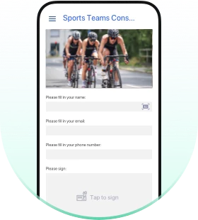 Sports Teams, Leagues & Camps Waiver Solution