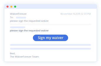 Request waivers directly from groups