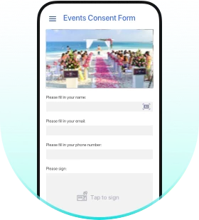 Events, Parties & Venues Waiver Solution