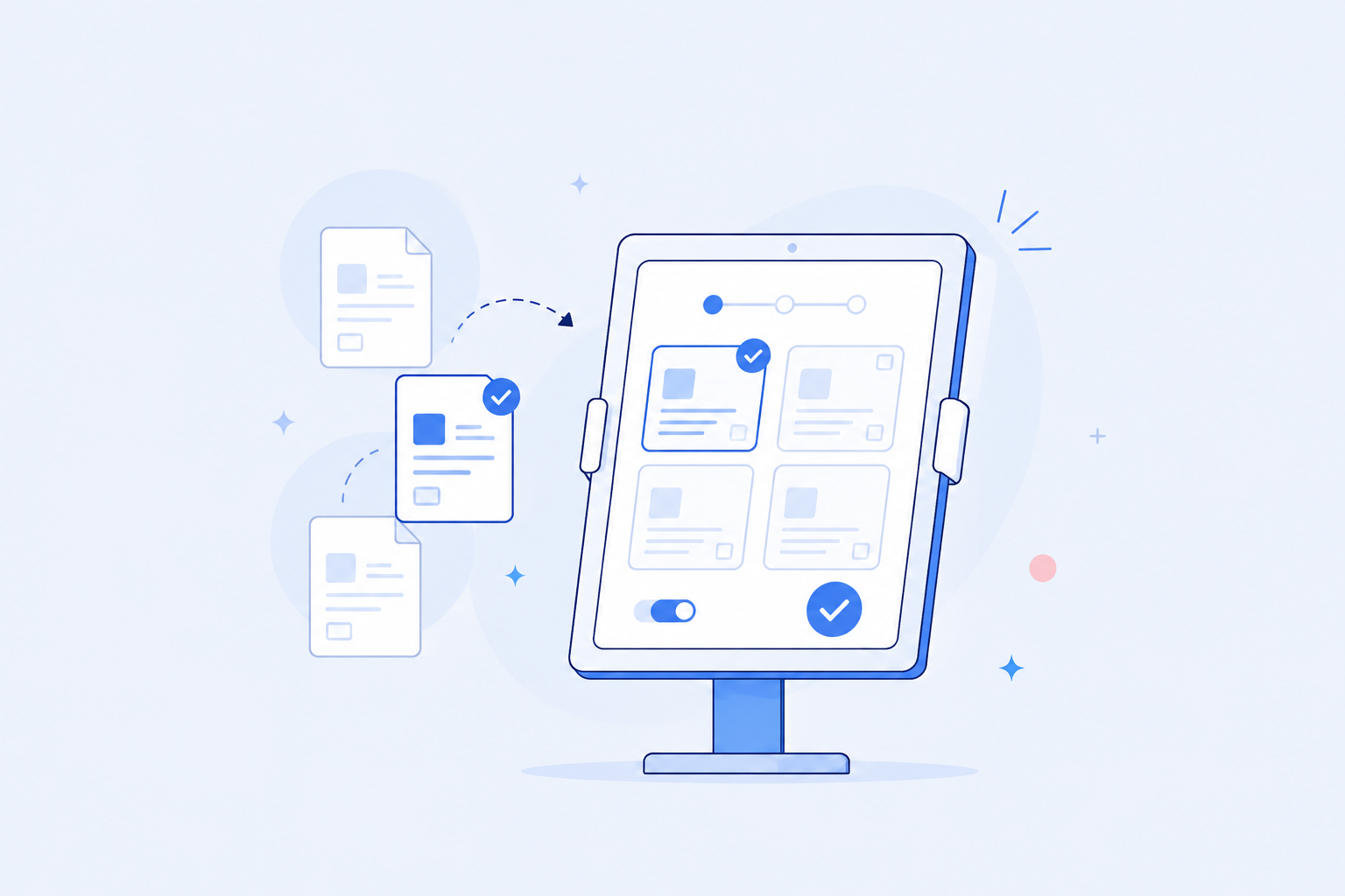 Prepare the digital waiver kiosk form