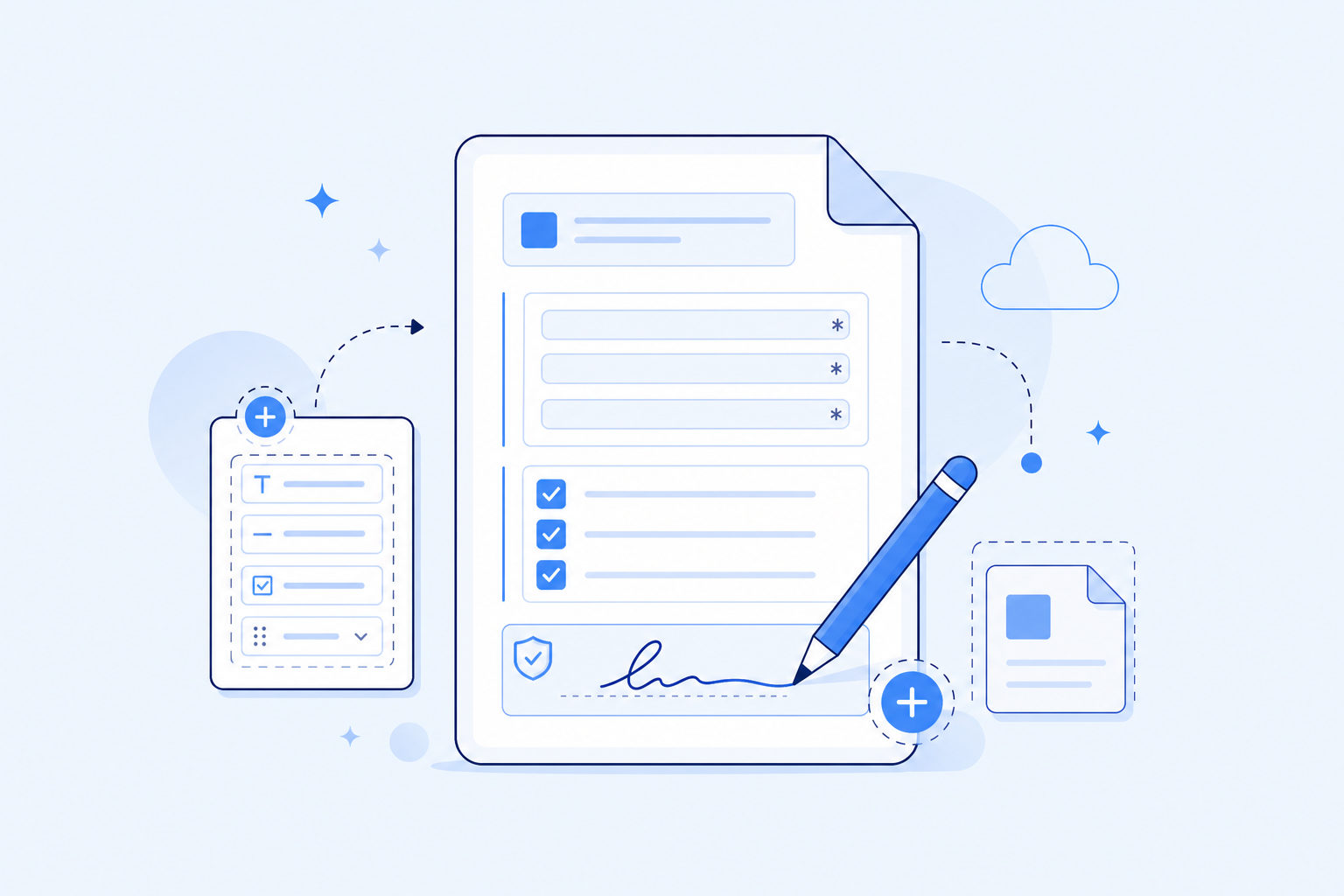 Create a signable online waiver form